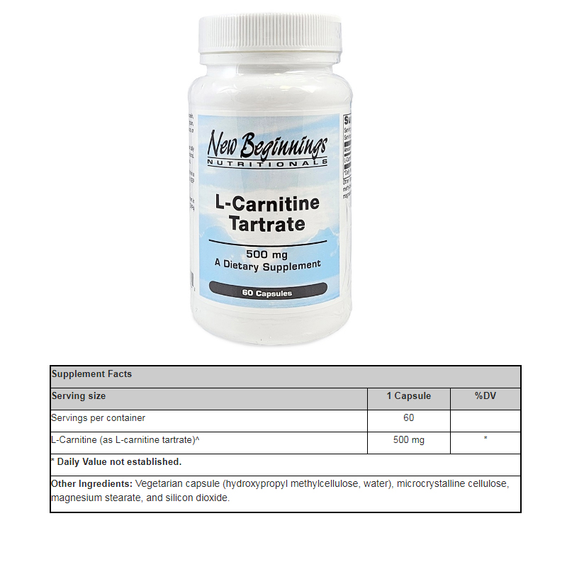 L-CARNITINE TARTRATE X 60 CAPS