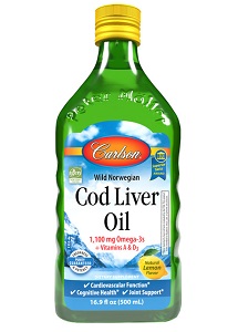 ACEITE DE HIGADO DE BACALAO SABOR LIMON X 500 ML