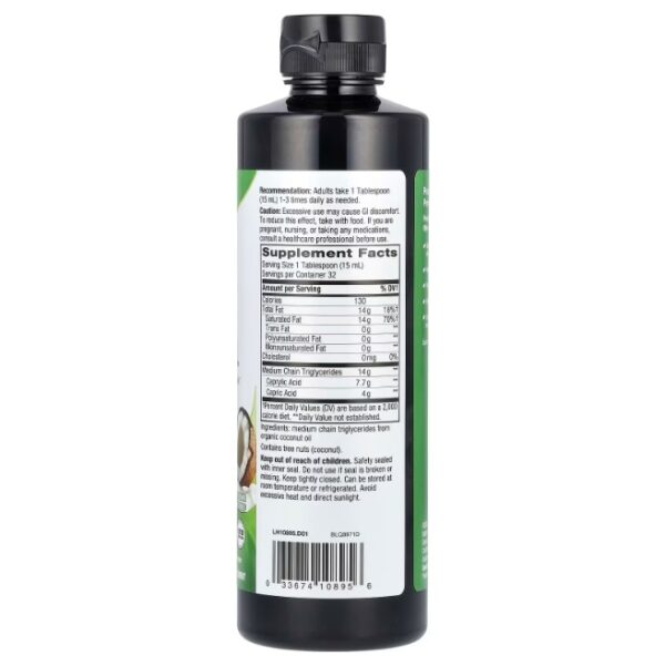 ACIDO CAPRILICO MCT (ACEITE) X 480ML - Imagen 2