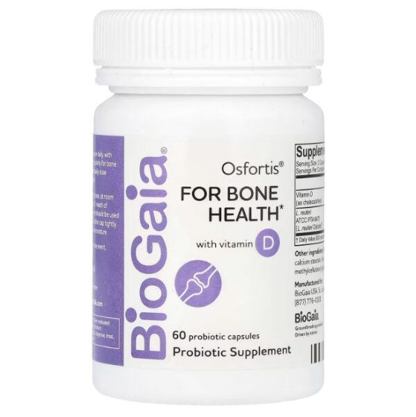 BIO GAIA, OSFORTIS CON VITAMINA D X 60 CAPS - Imagen 3