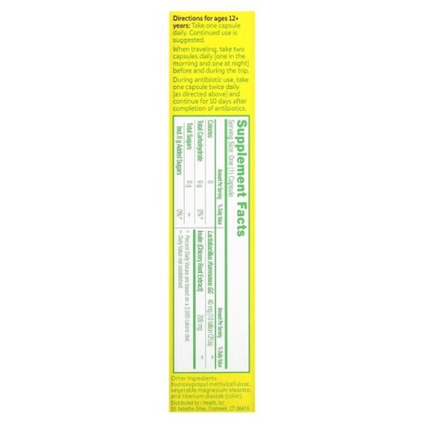 CULTURELLE LACT RHAMNOSUS GG 10 BILL TIENE INULINA - Imagen 2