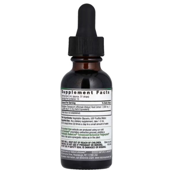 DIENTE DE LEON SIN ALCOHOL X 30 ML - Imagen 2