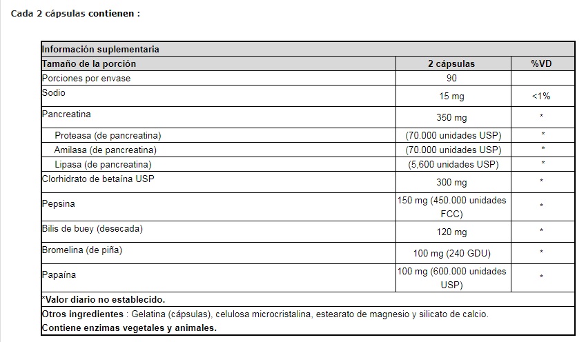 DIGEST - MATE X 180 CAPS - Imagen 2