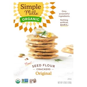 GALLETITAS DE HARINA DE SEMILLAS ORGÁNICAS SABOR ORIGINAL