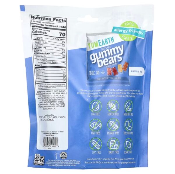 GOMITAS OSITOS SABOR SURTIDO X UNIDAD X 19.8 GR - Imagen 2