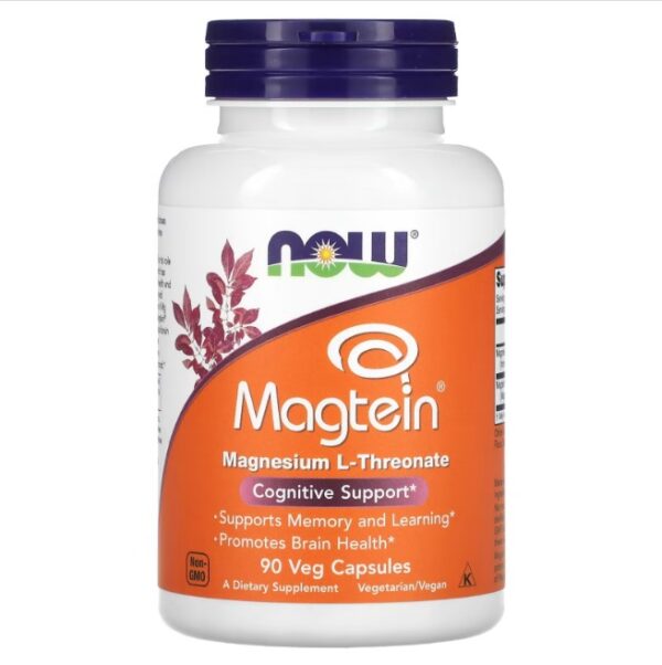 L-TREONATO DE MAGNESIO X 2000 MG, 90 CAP VEGETALES