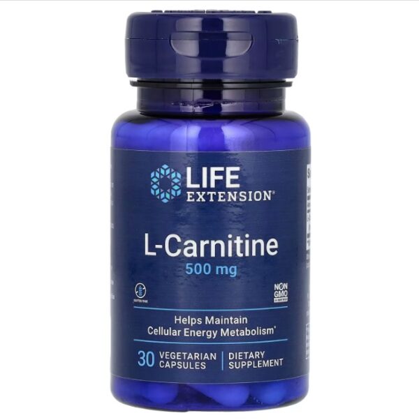 L-CARNITINA 500 MG X 30 CAPS