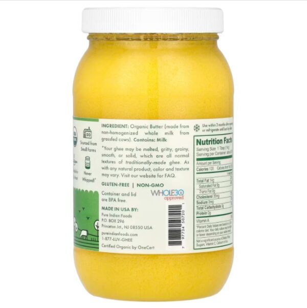 MANTECA CLARIFICADA "GHEE" X 425 GR - Imagen 3