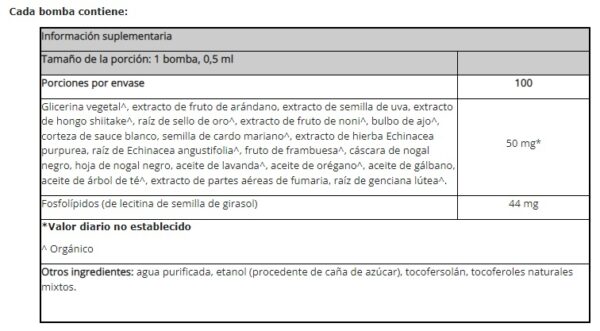 BIOCIDIN LSF DE AMPLIO ESPECTRO (50 ML) - Imagen 2