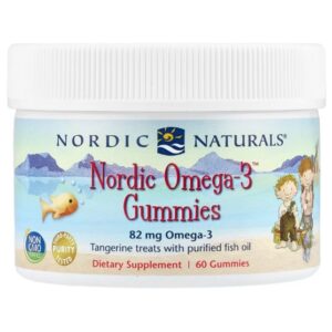 OMEGA 3 EN GOMITAS SABOR MANDARINA X 60 NORDIC NATURALS