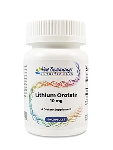 LITIO OROTATO 10 MG X 60 CAPS