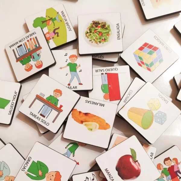 PACK DE 60 PICTOS - COMIDAS Y HABILIDADES SOCIALES - Imagen 2