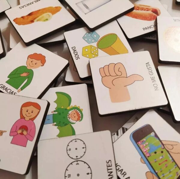 PACK DE 60 PICTOS - COMIDAS Y HABILIDADES SOCIALES