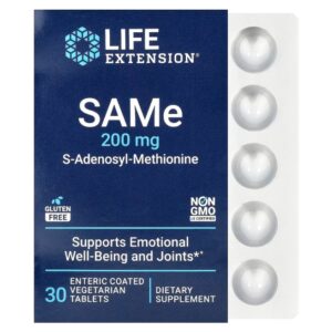 SAME, S-ADENOSIL-METIONINA 200 MG X 30 CAPS