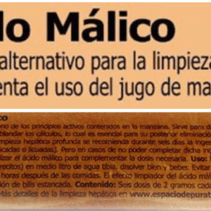 ACIDO MALICO X 12 GR