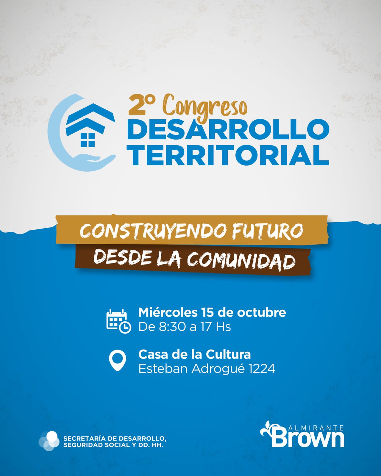 15 Octubre 2025 – Invitación al 2do Congreso Desarrollo Territorial