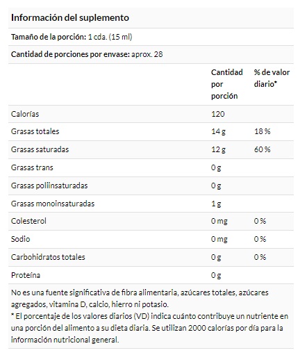 ACEITE DE COCO ORGANICO (GHEE) SABOR MANTECA X 414ML - Imagen 3