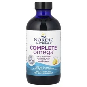 NORDIC NATURALS, COMPLETE OMEGA™, LIMÓN, 8 FL OZ (237 ML) (OMEGA3,6 y 9 )
